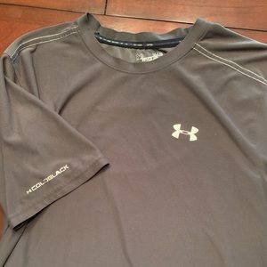 Under Armour Cold Black Heat Gear Tee